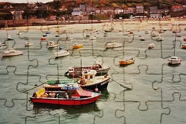 פאזל של Le petit port de Dielette
