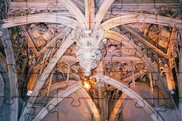 Plafond de la BÃ©nÃ©dictine Ã  FECAMPS jigsaw puzzle