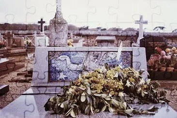 La tombe de Georges BRAQUE Ã  Varengeville