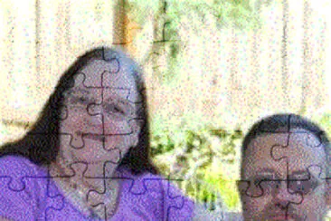 Couple in Purple jigsaw puzzle
