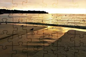 atardecer en bueu jigsaw puzzle