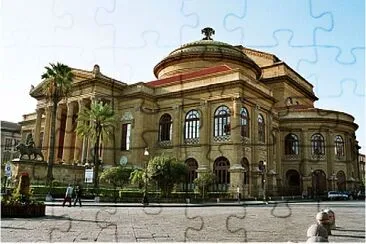 Palermo Theatre Massimo jigsaw puzzle