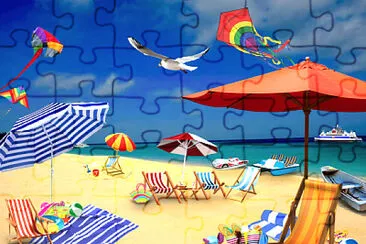 Plage jigsaw puzzle