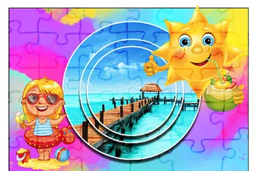 פאזל של Vacances