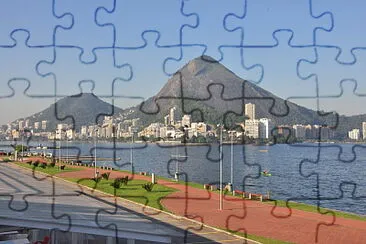 Lagoa - Rio de Janeiro - Brasil jigsaw puzzle