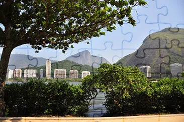 Lagoa - Rio de Janeiro - Brasil jigsaw puzzle