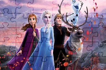 FROZEN jigsaw puzzle