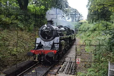 Dartmouth Steam Railway, Devon, England jigsaw puzzle