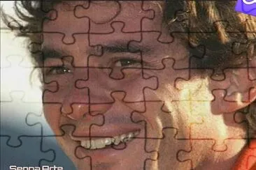 Ayrton Senna jigsaw puzzle