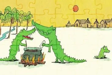 je mangerais bien un enfant jigsaw puzzle