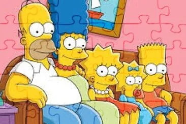 los simpsons jigsaw puzzle