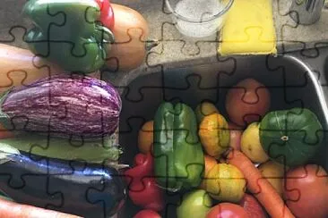 Cuarentena y vegetales jigsaw puzzle