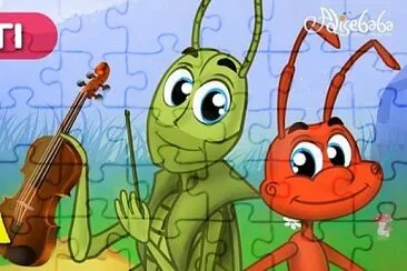 פאזל של la cicala e la formica
