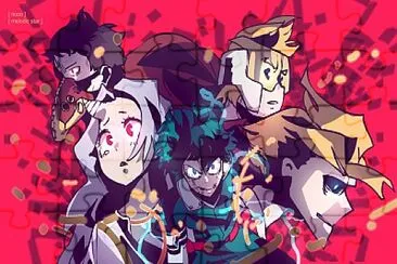 פאזל של Boku no hero academia