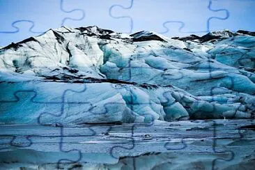 Glacial Islandia jigsaw puzzle