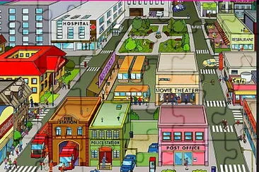 City jigsaw puzzle