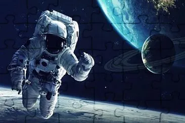 El espacio jigsaw puzzle