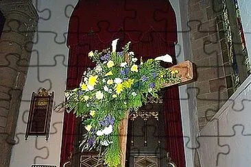 Easter Cross jigsaw puzzle