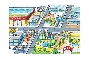 Town jigsaw puzzle