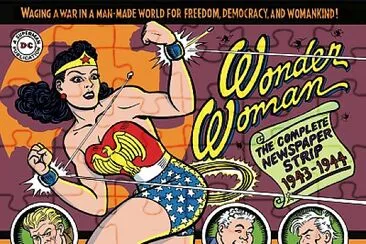 COMIC MUJER MARAVILLA jigsaw puzzle