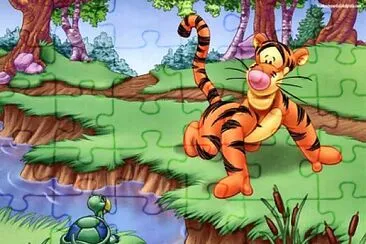 Tiger jigsaw puzzle