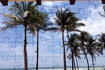 Palmeras, jigsaw puzzle