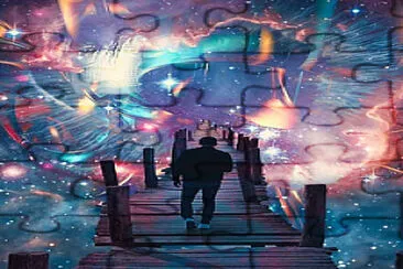 Colorido jigsaw puzzle