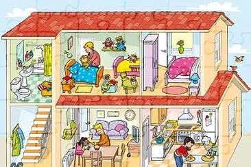 פאזל של ROOMS IN A HOUSE