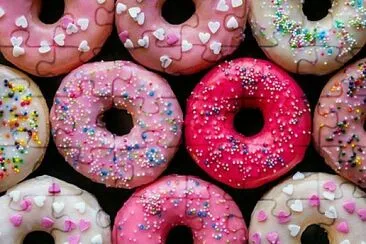 Pink donuts