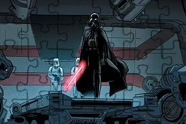 DARK VEDER COMIC jigsaw puzzle