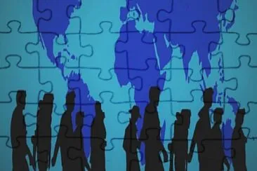 Refugiados jigsaw puzzle