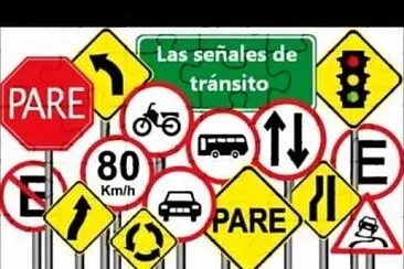 SeÃ±ales de transito jigsaw puzzle