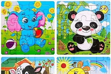 פאזל של animales