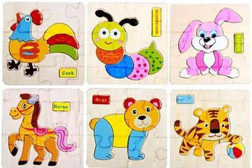 פאזל של animales