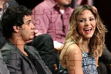 Kat and Elyes jigsaw puzzle