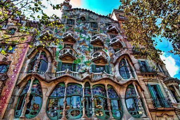 פאזל של Obra de GaudÃ­. Paseo de Gracia