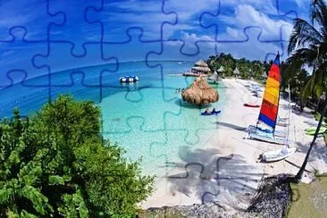 beach color jigsaw puzzle