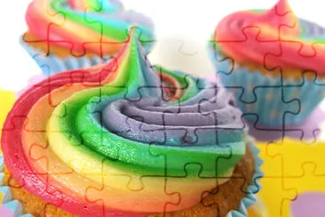 פאזל של Cupcake color