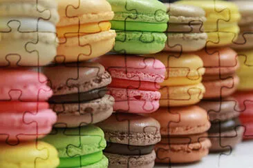 macarrons color jigsaw puzzle