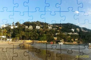 פאזל של Praia da Enseada com  a Pení­nsula - Guarujá - SP