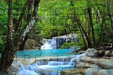 פאזל של Cascada azul