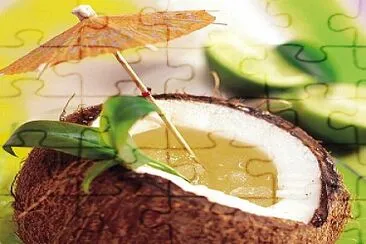 Coconut drink jigsaw puzzle