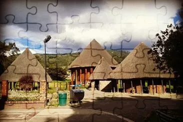 Chozas indÃ­genas jigsaw puzzle