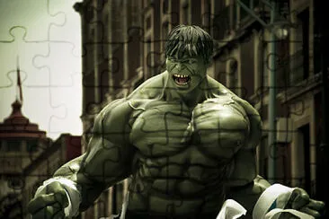 Hulk jigsaw puzzle