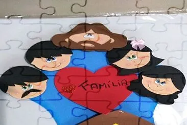 Jesus no Lar jigsaw puzzle