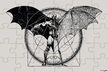Batman Hombre vitruvio jigsaw puzzle