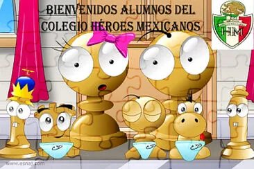 Bienvenida a los alumnos jigsaw puzzle