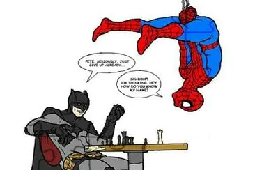 Batman y el Hombre AraÃ±a jigsaw puzzle