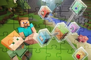 Minecraft Education jigsaw puzzle