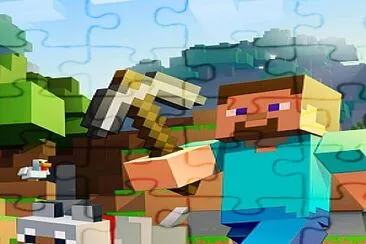 Minicraft jigsaw puzzle